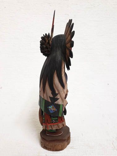 Native American Hopi Carved Sunface Katsina Doll at Kachina House