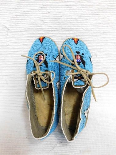 native american beaded moccasins for sale